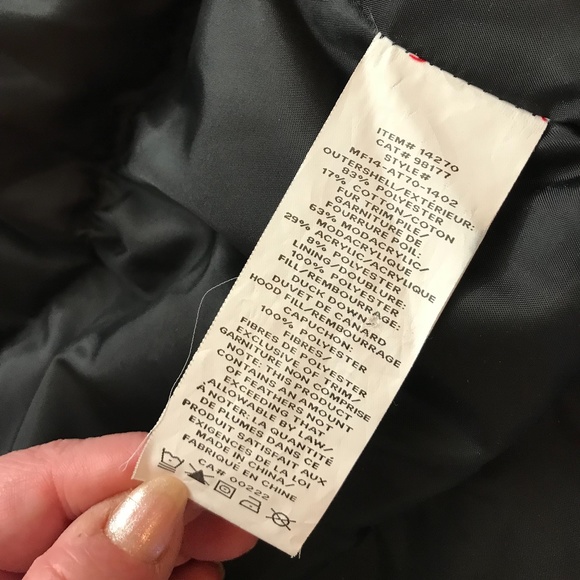 Alpinetek Red Men’s Parka - size Medium - Picture 10 of 10